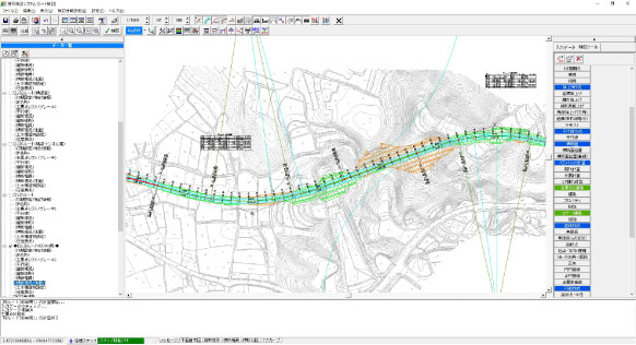 道路・鉄道線形計画システム「APS-MarkⅣ LT」