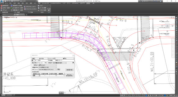 車両走行軌跡作図システム「APS-K for AutoCAD」（AutoCAD版）