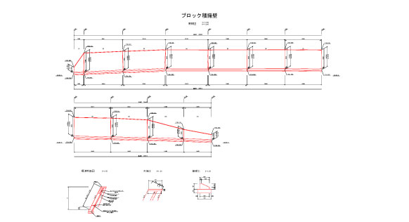 擁壁展開図システム「APS-W」